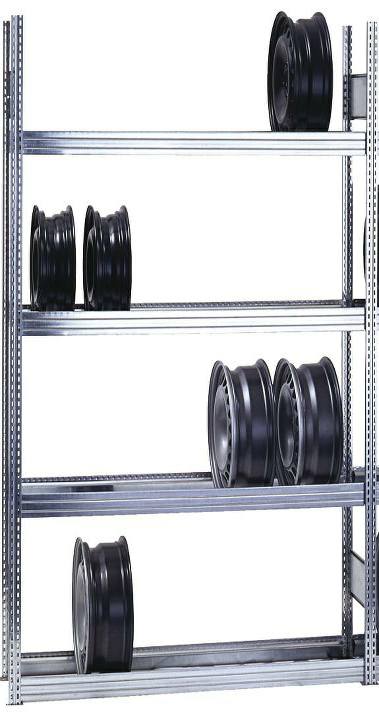 Felgen-Grundregal 2500x1005x300 mm HxBxT